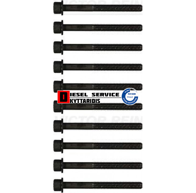 Βίδες κεφαλής σετ