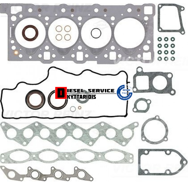 Φλάτζα κεφαλής με άνω σετ