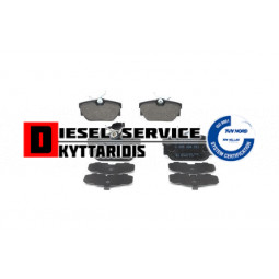 Τακάκια φρένου σετ οπίσθια