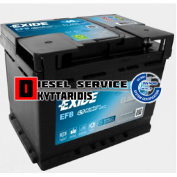 Μπαταρία 12V 60AH 640A