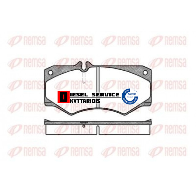 Τακάκια φρένου σετ