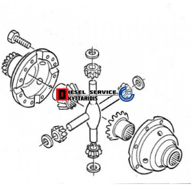 Διαφορικού κουτί κομπλέ