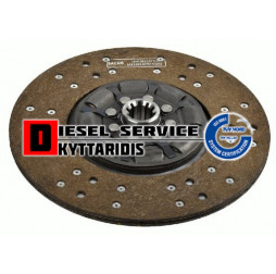 Συμπλέκτη δίσκος Φ310*35*10 με φρενάκι