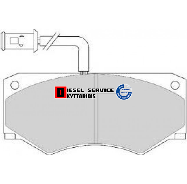 Τακάκια φρένου σετ