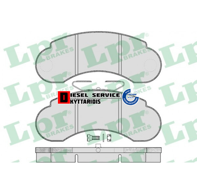 Τακάκια φρένου σετ