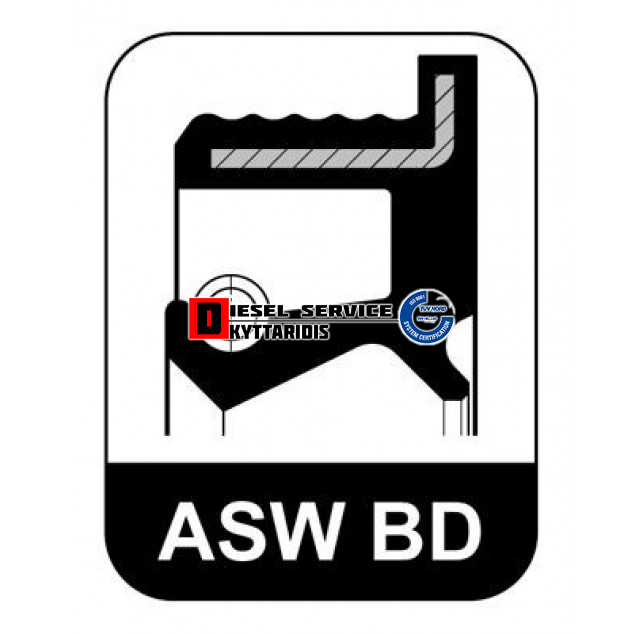 Τσιμούχα ίντσας 74.5*45*12/14.5 R Τσιμούχα ίντσας 74.5*45*12/14.5 R