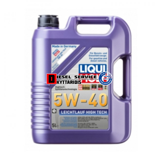 Λάδι LEICHLAUF HIGH TECH 5W-40 5Ltr