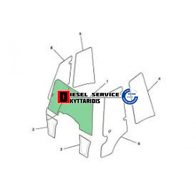 Τζάμι παρμπρίζ