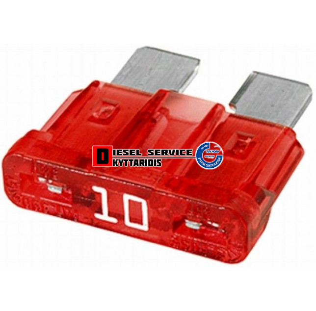 Ασφάλεια ηλεκτρική διχαλωτή 10A D72