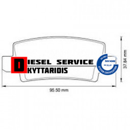 Τακάκια φρένου σετ