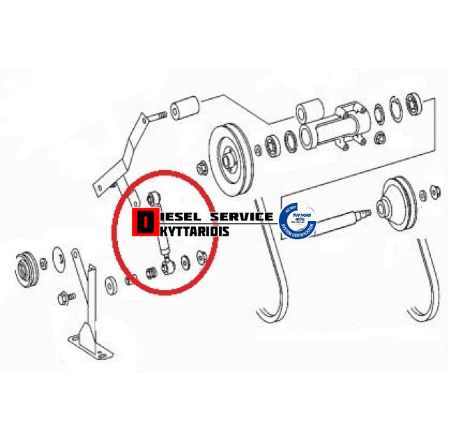 Αμορτισέρ τεντωτήρα Αμορτισέρ τεντωτήρα