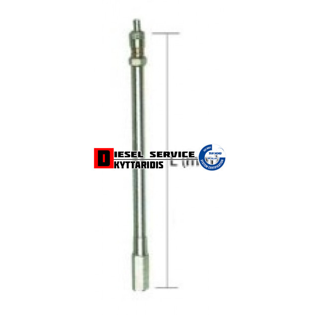 Βαλβίδα προέκταση φορτηγών μεταλλική 156mm