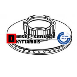 Δισκόπλακα εμπρόσθια Φ304mm