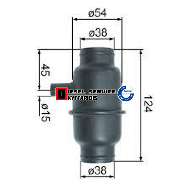 Θερμοστάτη 70°C Θερμοστάτη 70°C