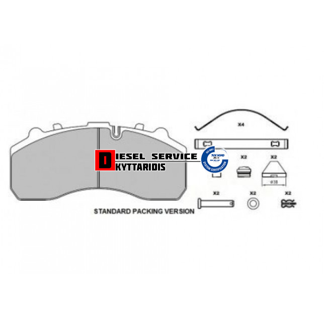 Τακάκια φρένου σετ