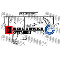 Ελατήρια χειροφρένου σετ