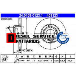 Δισκόπλακα οπίσθια