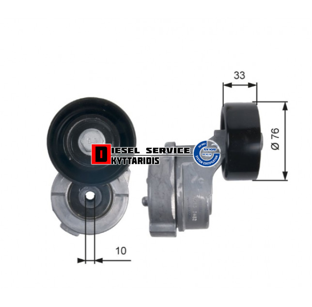 Ρουλεμάν τεντωτήρας ιμάντα δυναμό Ρουλεμάν τεντωτήρας ιμάντα δυναμό