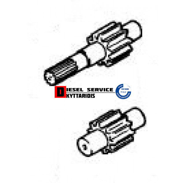 Γρανάζια ζευγάρι αντλίας υδραυλικού