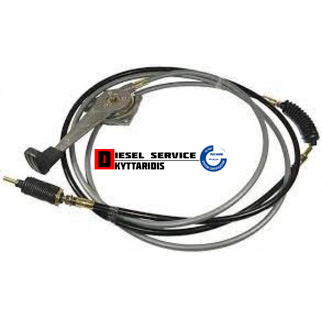 Ντίζα γκαζιού με χειρόγκαζο