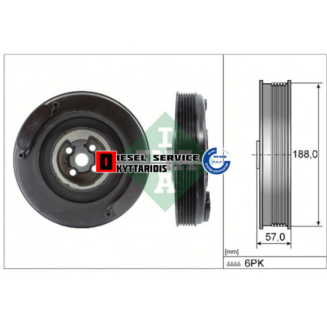 Τροχαλία στροφάλου