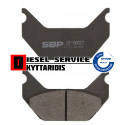 Τακάκια χειροφρένου σετ