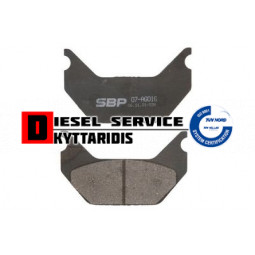 Τακάκια χειροφρένου σετ