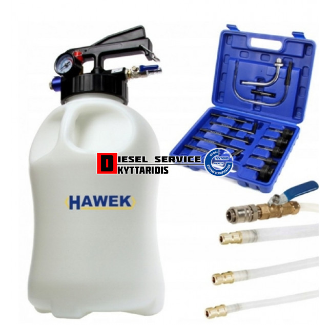 Βαλβολινιέρα πνευματική 8Ltr