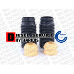 Λάστιχα κρούσης και καλύμματα εμπρόσθιων αμορτισέρ σετ