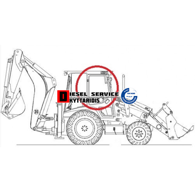 Τζάμι πόρτας R