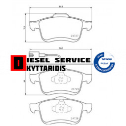 Τακάκια σετ