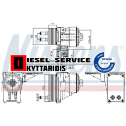 Ψυγείο λαδιού κομπλέ βάση