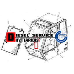 Τζάμι σταθερό R