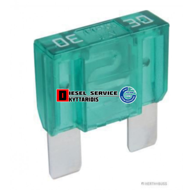 Ασφάλεια ηλεκτρική μαχαιρωτή maxi 30Α Ασφάλεια ηλεκτρική μαχαιρωτή maxi 30Α