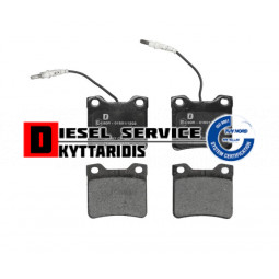 Τακάκια φρένου σετ οπίσθια