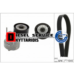 Τεντωτήρας τρελά και ιμάντας σετ