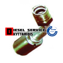 Ρακόρ κλιματισμού γωνία 45° αρσενικό τρελό έδρα φρέζα 3/4--13/32