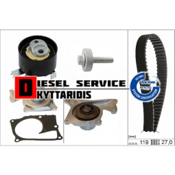 Ιμάντα χρονισμού σετ με αντλία νερού