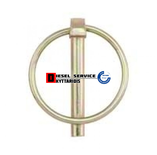 Πείρος ασφαλείας με κρίκο 4.5mm