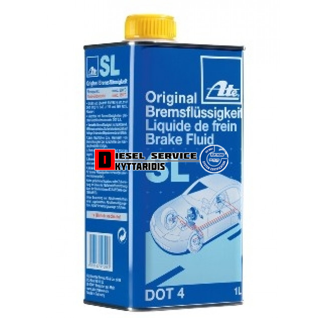 Υγρό φρένων DOT4 1ltr