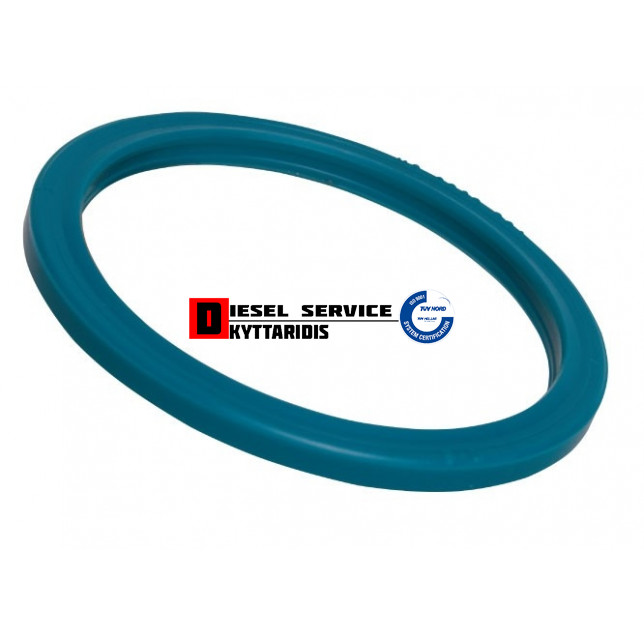 Ο-RING φλατζών 6000PSI πλακέ πράσινα Φ44.5/Φ47.6