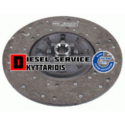 Συμπλέκτη δίσκος Φ330*35*10 με φρενάκι και κλειστά ελατήρια