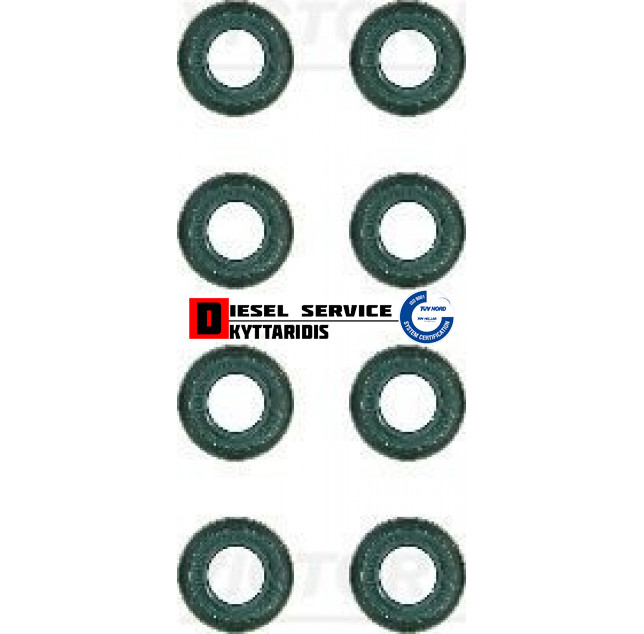 Τσιμουχάκια βαλβίδων σετ 8τμχ