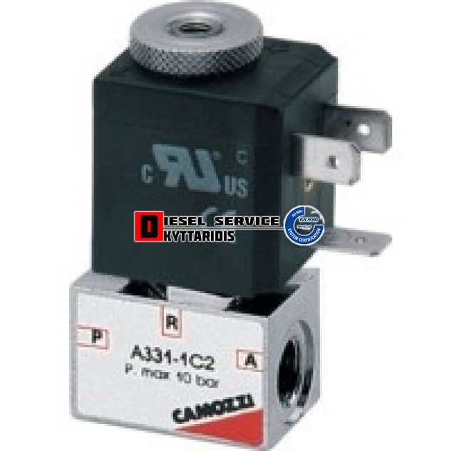 Βαλβίδα Ηλεκτρ/κη 3/2 - R 1/8 NC 24V