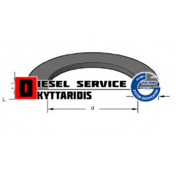 Λάστιχο πλακέ 120*3/1.5 PBR