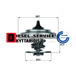 Θερμοστάτη 83°C