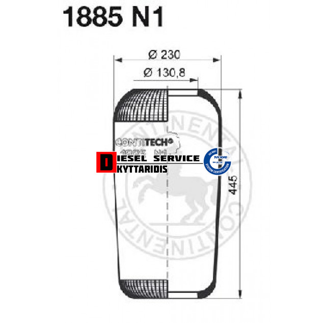 Αερόφουσκα 1885Ν1