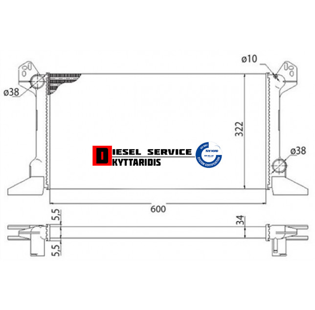 Ψυγείο νερού Ψυγείο νερού