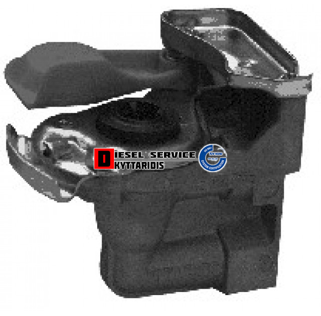 Χούφτα αυτόματη 16x1.5 κόκκινη διπλή