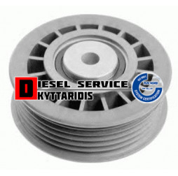 Τροχαλία με κανάλια Φ75*26